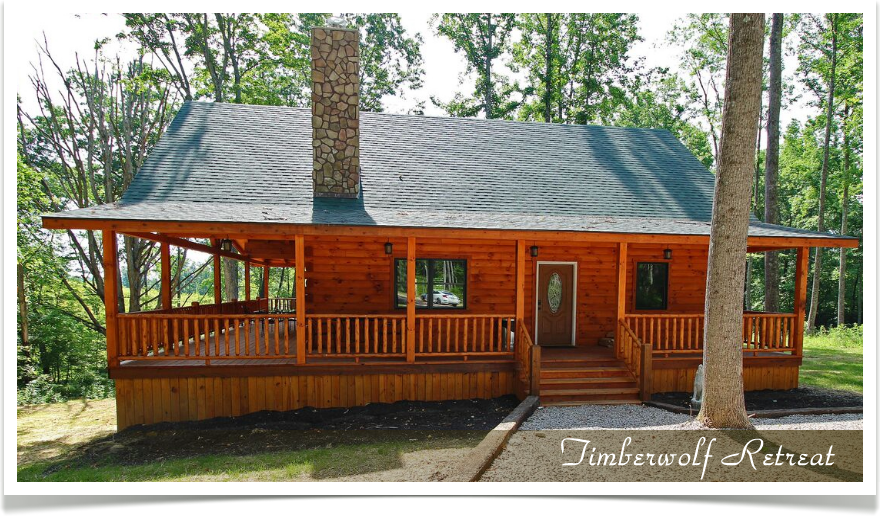 Timberwolf Retreat Hocking Hills Serenity Cabins Hocking Hills